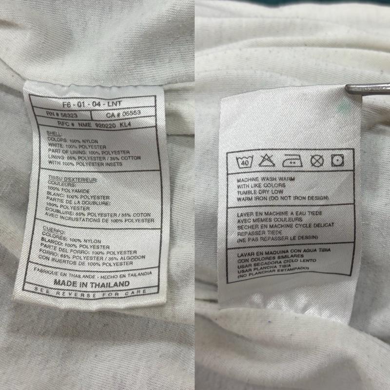ナイキ NIKE ジャケット、上着 ジャンパー、ブルゾン 90s ナイロンジャケット ジップアップ ロゴ 刺繍 カラーブロック デザイン ヴィンテージ M ロゴ、文字 緑 / グリーン / green X 黒 / ブラック / black X 白 / ホワイト / white メンズ USED 古着 中古 50164552