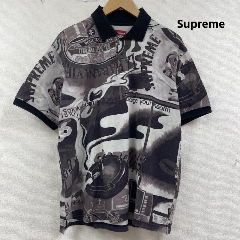 シュプリーム Supreme ポロシャツ 半袖 20ss Filtre Polo タバコ 喫煙 グラフィック デザイン ポロシャツ S マルチカラー / マルチカラー / multicolor メンズ USED 古着 中古 50164553