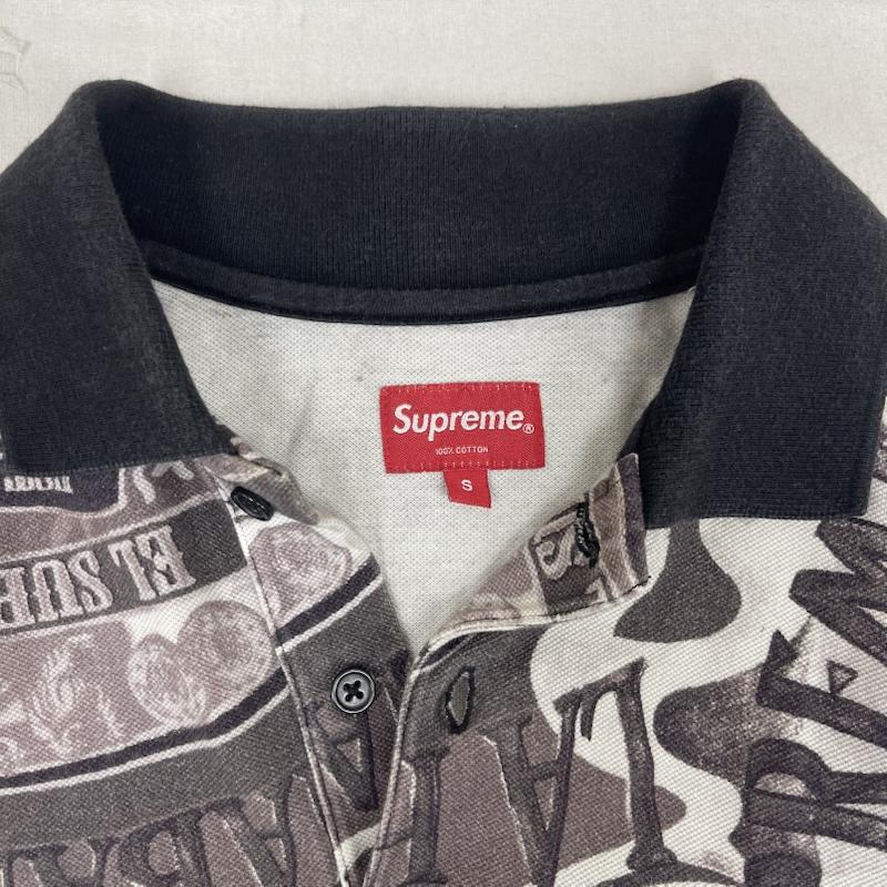 シュプリーム Supreme ポロシャツ 半袖 20ss Filtre Polo タバコ 喫煙 グラフィック デザイン ポロシャツ S マルチカラー / マルチカラー / multicolor メンズ USED 古着 中古 50164553