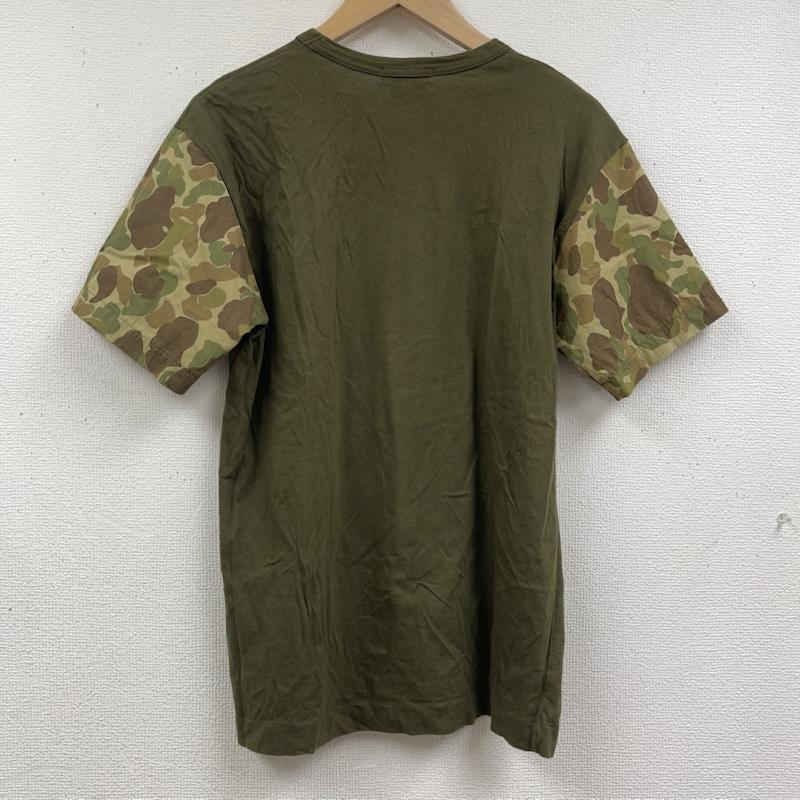 コムデギャルソンオムプリュス COMME des GARCONS HommePlus Tシャツ 半袖 15ss Soldier of Peace スローガン袖切り替え Tシャツ po-t013 S マルチカラー / マルチカラー / multicolor メンズ USED 古着 中古 50164556