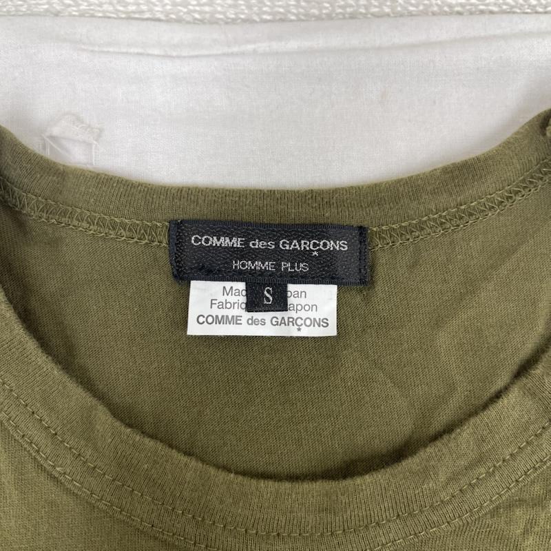コムデギャルソンオムプリュス COMME des GARCONS HommePlus Tシャツ 半袖 15ss Soldier of Peace スローガン袖切り替え Tシャツ po-t013 S マルチカラー / マルチカラー / multicolor メンズ USED 古着 中古 50164556