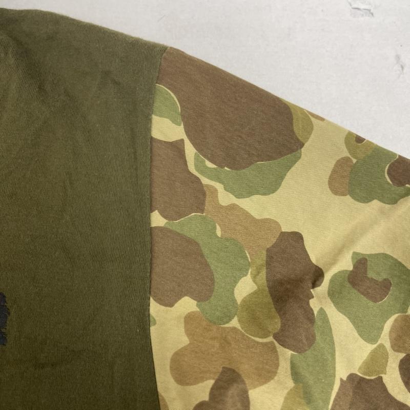 コムデギャルソンオムプリュス COMME des GARCONS HommePlus Tシャツ 半袖 15ss Soldier of Peace スローガン袖切り替え Tシャツ po-t013 S マルチカラー / マルチカラー / multicolor メンズ USED 古着 中古 50164556