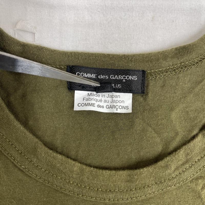 コムデギャルソンオムプリュス COMME des GARCONS HommePlus Tシャツ 半袖 15ss Soldier of Peace スローガン袖切り替え Tシャツ po-t013 S マルチカラー / マルチカラー / multicolor メンズ USED 古着 中古 50164556