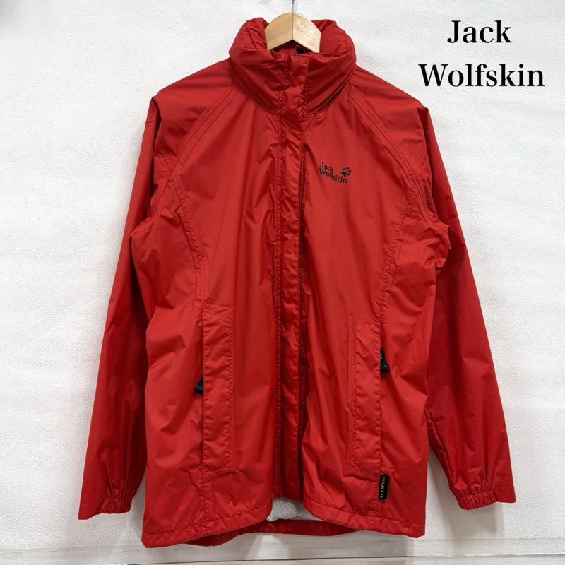 古着 USED ジャケット、上着 ジャンパー、ブルゾン Jack Wolfskin ジャックウルフスキン TEXAPORE テキサポール マウンテンパーカー ナイロンジャケット S ワンポイント X ロゴ、文字 X プリント 赤 / レッド / red X 黒 / ブラック / black レディース USED 古着 中古 50164558