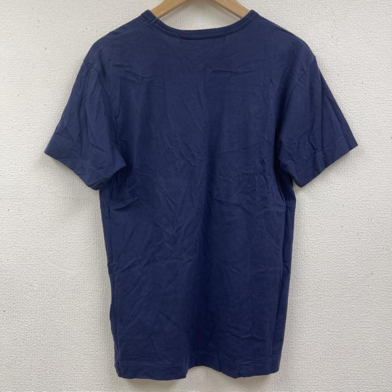 プレイコムデギャルソン PLAY COMME des GARCONS Tシャツ 半袖 日本製 3連ハート ロゴ プリント Tシャツ az-t186 M 紺 / ネイビー / navy メンズ USED 古着 中古 50164561