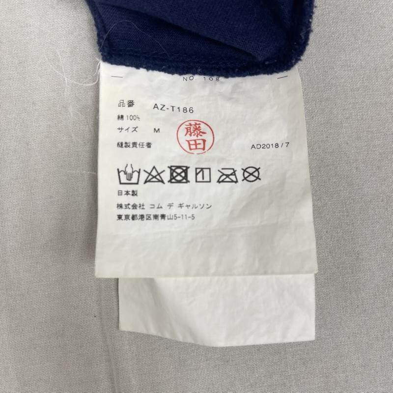 プレイコムデギャルソン PLAY COMME des GARCONS Tシャツ 半袖 日本製 3連ハート ロゴ プリント Tシャツ az-t186 M 紺 / ネイビー / navy メンズ USED 古着 中古 50164561