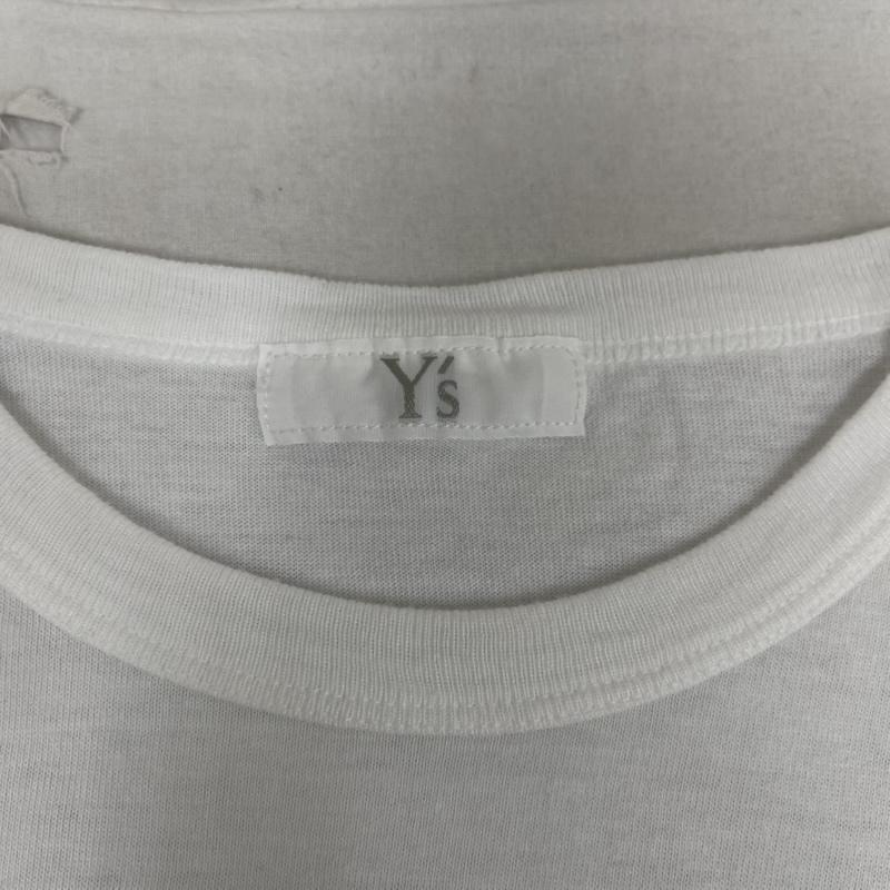 ワイズ Y s Tシャツ 半袖 SHOHEI TAKASAKI コラボ アーティスト グラフィック プリント Tシャツ 3 白 / ホワイト / white メンズ USED 古着 中古 50164564