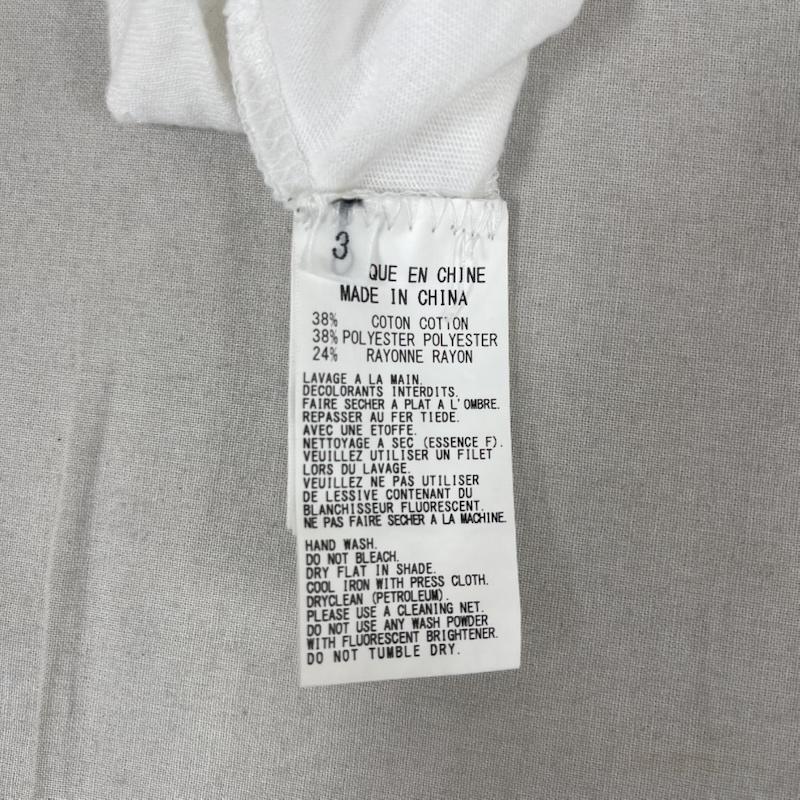 ワイズ Y s Tシャツ 半袖 SHOHEI TAKASAKI コラボ アーティスト グラフィック プリント Tシャツ 3 白 / ホワイト / white メンズ USED 古着 中古 50164564