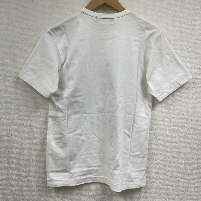 ブラックコムデギャルソン BLACK COMME des GARCONS Tシャツ 半袖 21ss 日本製 Filip Pagowski レオパード プリント Tシャツ カットソー M 白 / ホワイト / white メンズ USED 古着 中古 50164569