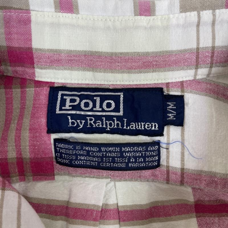 ポロバイラルフローレン Polo by RALPH LAUREN シャツ、ブラウス 長袖 ポニー ロゴ刺繍 ヴィンテージ ボタンダウン チェック シャツ M マルチカラー / マルチカラー / multicolor メンズ USED 古着 中古 50164574