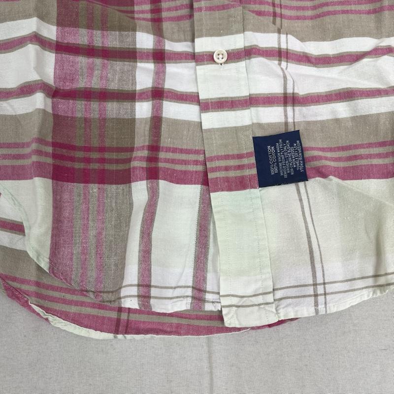 ポロバイラルフローレン Polo by RALPH LAUREN シャツ、ブラウス 長袖 ポニー ロゴ刺繍 ヴィンテージ ボタンダウン チェック シャツ M マルチカラー / マルチカラー / multicolor メンズ USED 古着 中古 50164574