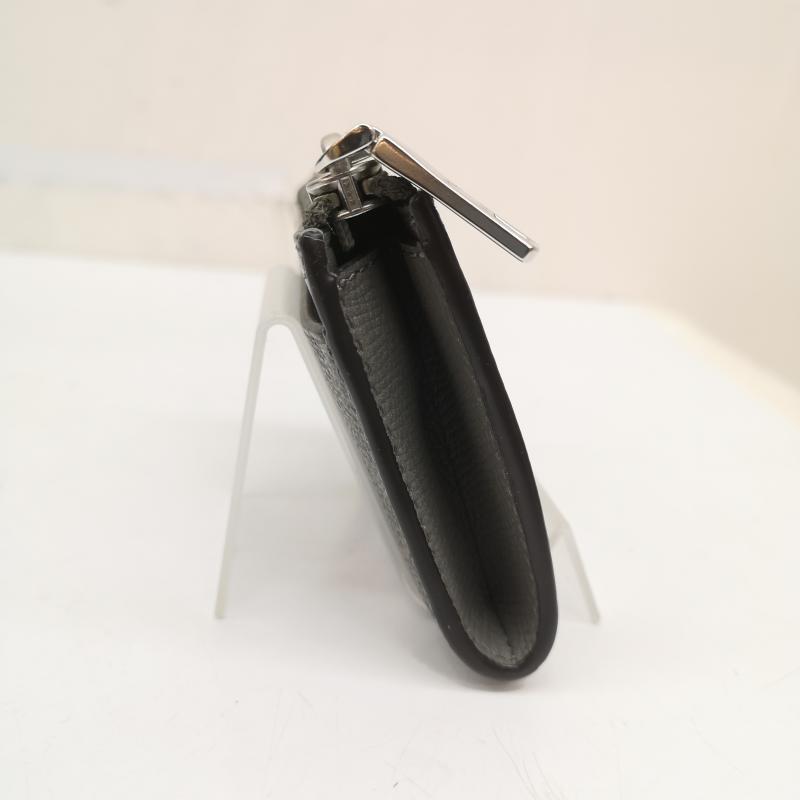 コーチ COACH 財布 コンパクト財布 シグネチャー コインケース カードケース キーケース - 灰 / グレー / gray レディース USED 古着 中古 50164579