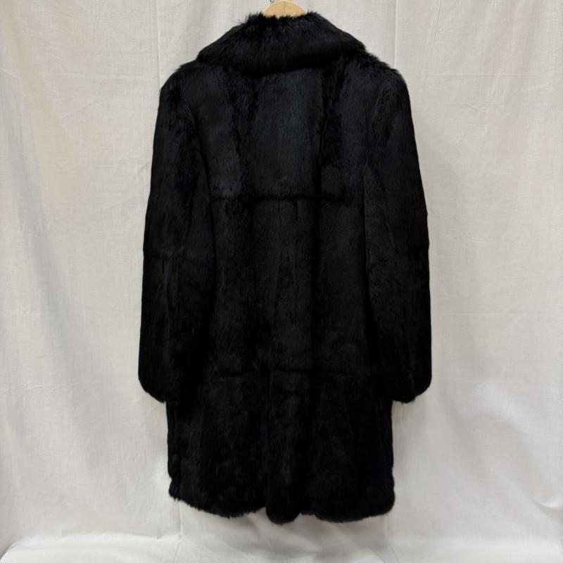 古着 USED コート 毛皮、ファー RABBIT FUR JACKET ラビットファー black KOREA製 - 無地 黒 / ブラック / black レディース USED 古着 中古 50164583