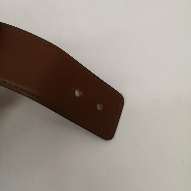 ニードルス Needles アクセサリー ブレスレット、バングル ピース バックル レザー ブレスレット - 茶 / ブラウン / brown メンズ USED 古着 中古 50164584