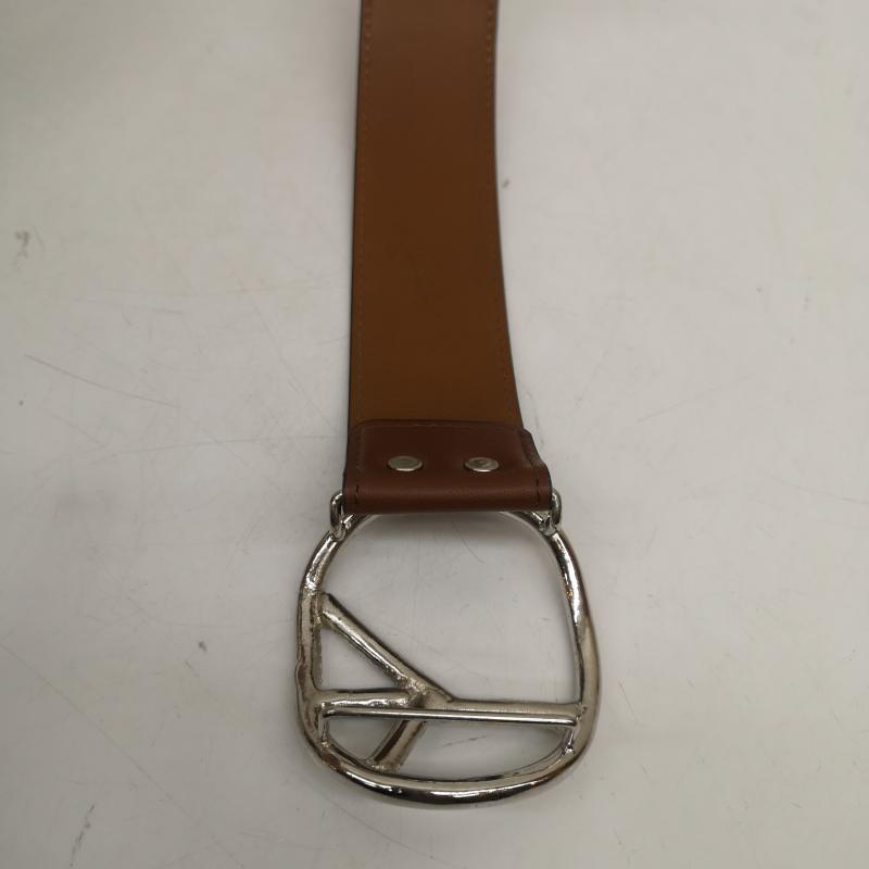 ニードルス Needles アクセサリー ブレスレット、バングル ピース バックル レザー ブレスレット - 茶 / ブラウン / brown メンズ USED 古着 中古 50164584