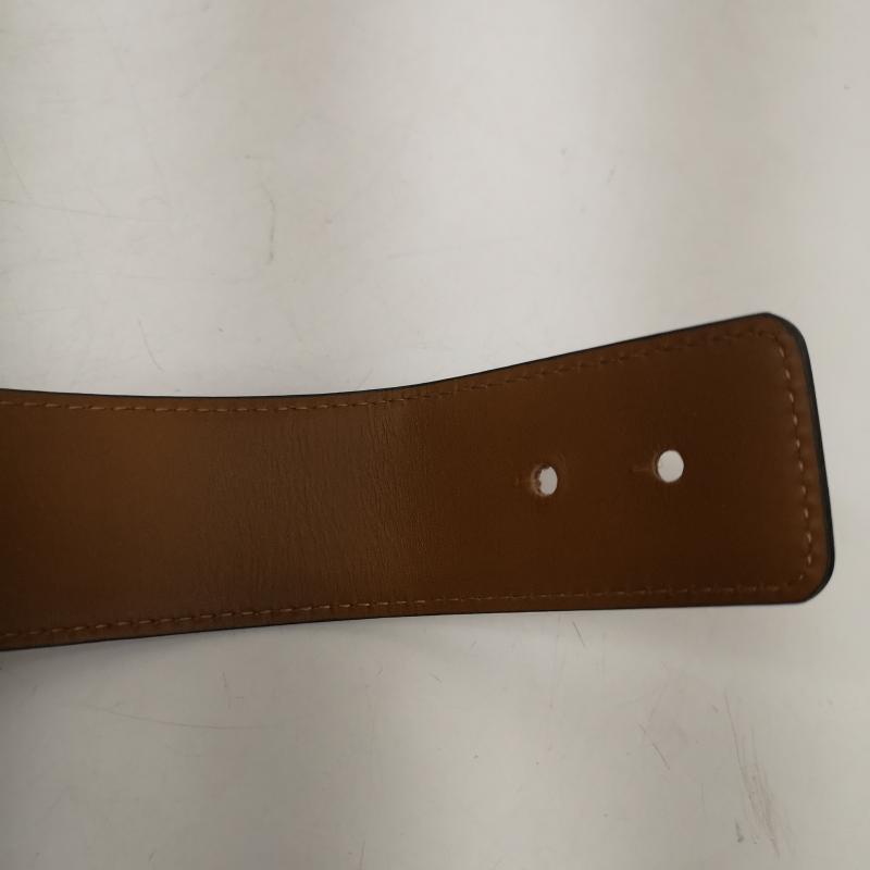 ニードルス Needles アクセサリー ブレスレット、バングル ピース バックル レザー ブレスレット - 茶 / ブラウン / brown メンズ USED 古着 中古 50164584