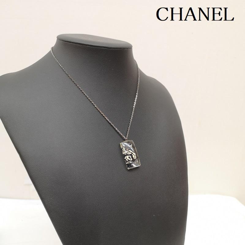 シャネル CHANEL アクセサリー ネックレス、ペンダント ネックレス カメリア プレート クリアス ココマーク ペンダント 04S - レディース USED 古着 中古 50164590