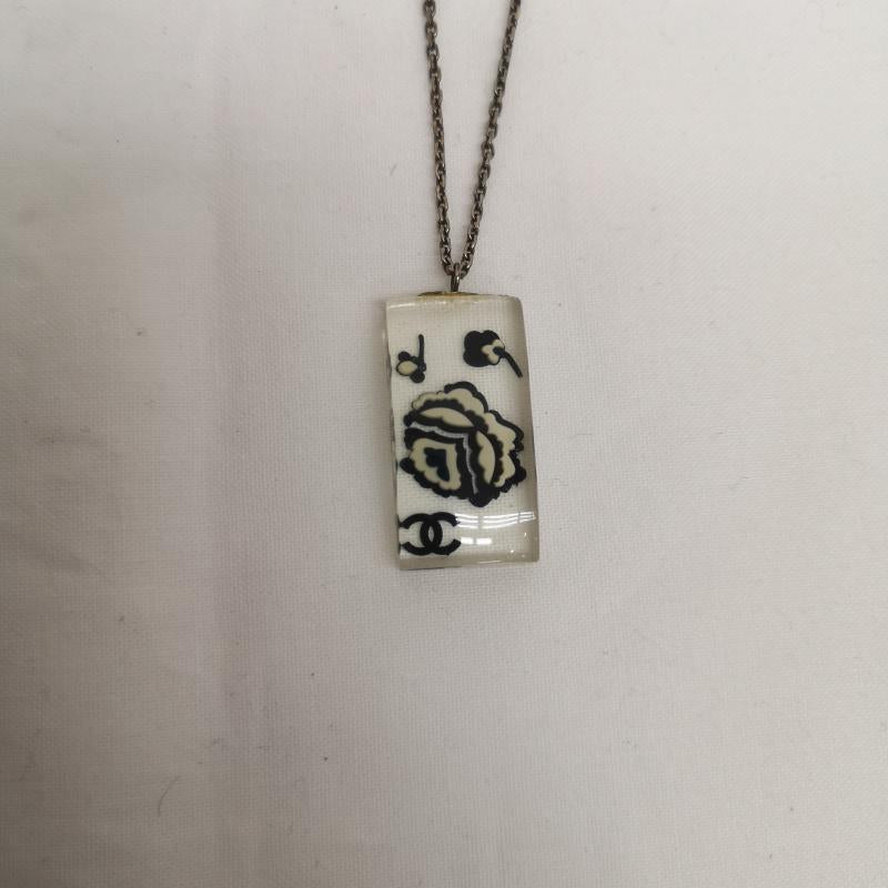 シャネル CHANEL アクセサリー ネックレス、ペンダント ネックレス カメリア プレート クリアス ココマーク ペンダント 04S - レディース USED 古着 中古 50164590