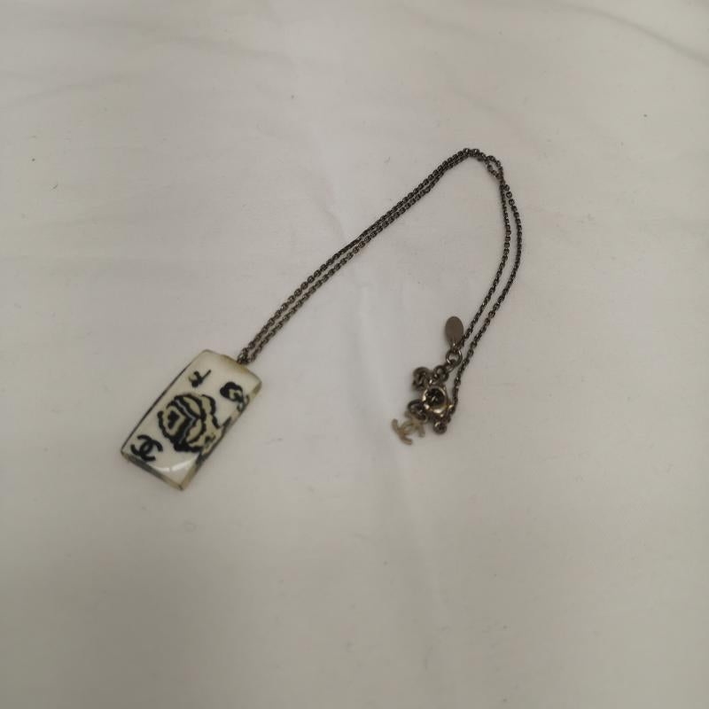 シャネル CHANEL アクセサリー ネックレス、ペンダント ネックレス カメリア プレート クリアス ココマーク ペンダント 04S - レディース USED 古着 中古 50164590
