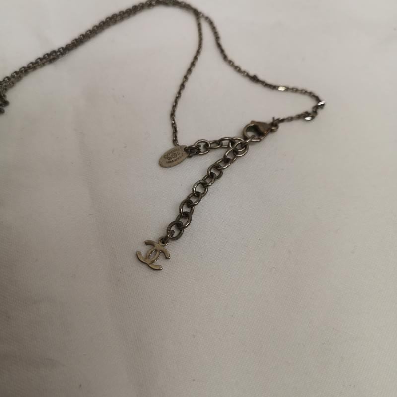 シャネル CHANEL アクセサリー ネックレス、ペンダント ネックレス カメリア プレート クリアス ココマーク ペンダント 04S - レディース USED 古着 中古 50164590