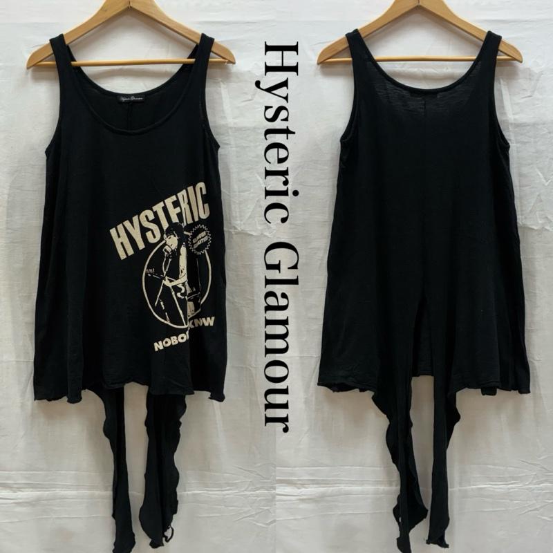 ヒステリックグラマー HYSTERIC GLAMOUR タンクトップ タンクトップ ヒスガール プリント ノースリーブ カットソー タンクトップ 0103CR07 FREE レディース USED 古着 中古 50164593