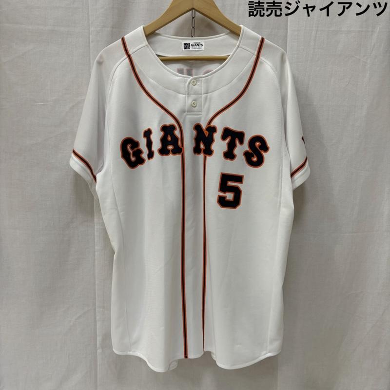 古着 USED Tシャツ 半袖 90s 00s GIANTS ユニフォーム KIYOHARA 5番 清原和博 巨人時代 FREE FREE ロゴ、文字 X プリント 白 / ホワイト / white メンズ USED 古着 中古 50164598