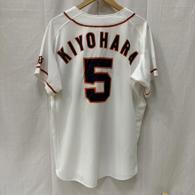 古着 USED Tシャツ 半袖 90s 00s GIANTS ユニフォーム KIYOHARA 5番 清原和博 巨人時代 FREE FREE ロゴ、文字 X プリント 白 / ホワイト / white メンズ USED 古着 中古 50164598