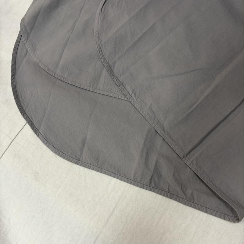 古着 USED ワンピース ロングスカート kasi-friendly sisin(シシン) コクーンシルエット ノースリーブ ワンピース ライトグレー FREE FREE 無地 灰 / グレー / gray レディース USED 古着 中古 50164606