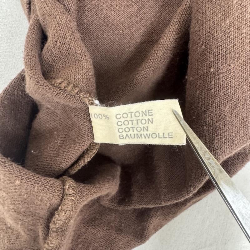 フェンディ FENDI ワンピース ロングスカート イタリア製 Vネック ノースリーブ ストレート ロング ワンピース 42 茶 / ブラウン / brown レディース USED 古着 中古 50164612