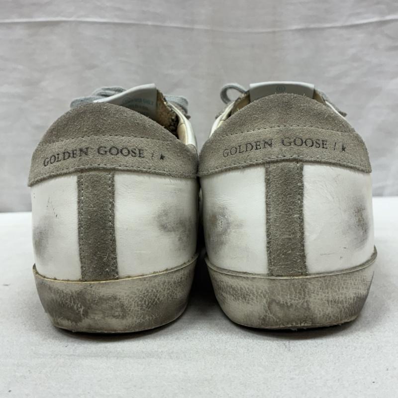ゴールデングースデラックスブランド GOLDEN GOOSE DELUXE BRAND スニーカー スニーカー スーパースター パイソン スエード レザー ローカット スニーカー ヴィンテージ加工 39 25.0cm メンズ USED 古着 中古 50164614