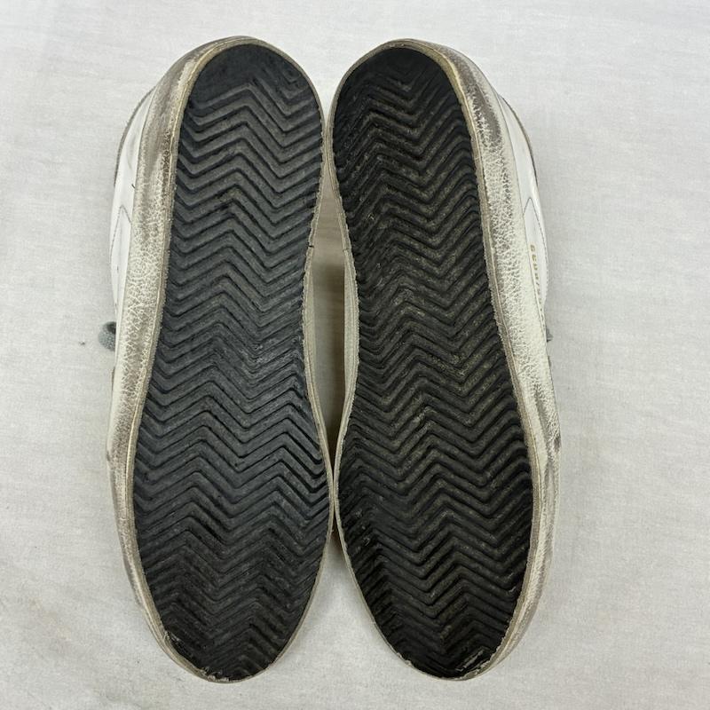 ゴールデングースデラックスブランド GOLDEN GOOSE DELUXE BRAND スニーカー スニーカー スーパースター パイソン スエード レザー ローカット スニーカー ヴィンテージ加工 39 25.0cm メンズ USED 古着 中古 50164614
