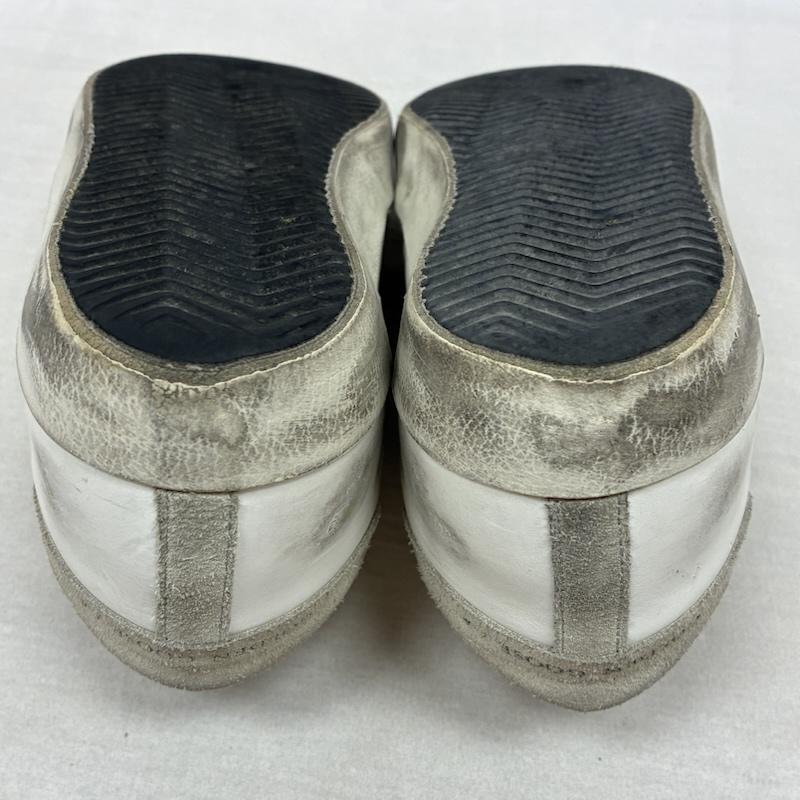 ゴールデングースデラックスブランド GOLDEN GOOSE DELUXE BRAND スニーカー スニーカー スーパースター パイソン スエード レザー ローカット スニーカー ヴィンテージ加工 39 25.0cm メンズ USED 古着 中古 50164614