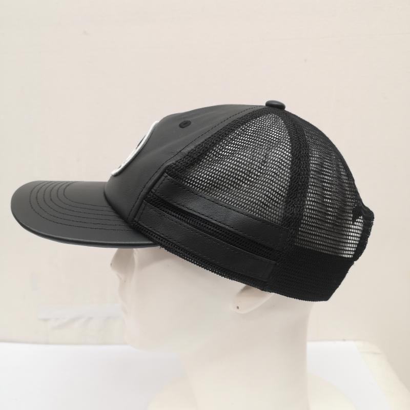 シュプリーム Supreme 帽子 キャップ Vanson Leathers Mesh Back cap レザー メッシュ キャップ - 黒 / ブラック / black メンズ USED 古着 中古 50164617