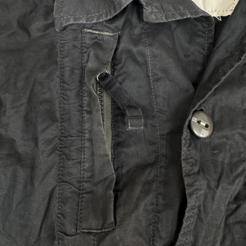 ジースターロゥ G-STAR RAW シャツ、ブラウス 半袖 ミリタリーテイスト ギミック フラップ ポケット 半袖 シャツ GS3301 M 黒 / ブラック / black メンズ USED 古着 中古 50164618