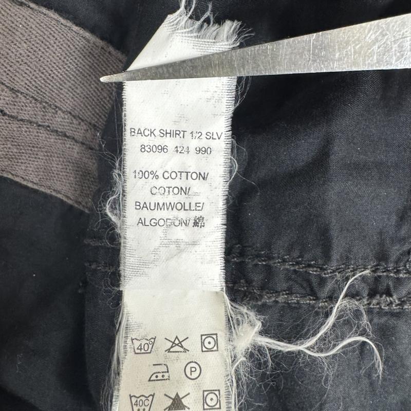 ジースターロゥ G-STAR RAW シャツ、ブラウス 半袖 ミリタリーテイスト ギミック フラップ ポケット 半袖 シャツ GS3301 M 黒 / ブラック / black メンズ USED 古着 中古 50164618