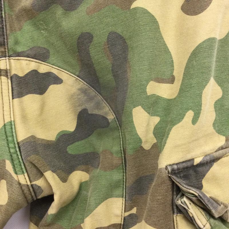 アベイシングエイプ A BATHING APE パンツ ショートパンツ a bathing ape ハーフパンツカーゴ 迷彩 S カモフラージュ柄・迷彩 カーキ / カーキ / khaki メンズ USED 古着 中古 50164619