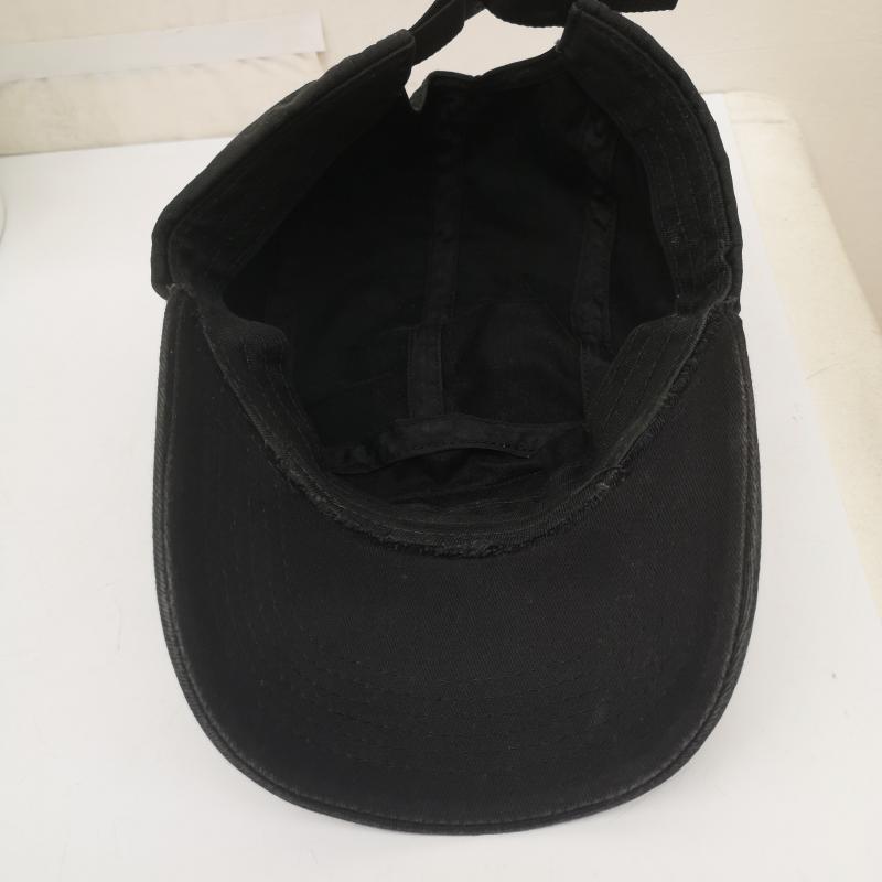 シュプリーム Supreme 帽子 キャップ 21ss Military Camp Cap ミリタリー キャンプ キャップ - 黒 / ブラック / black メンズ USED 古着 中古 50164620