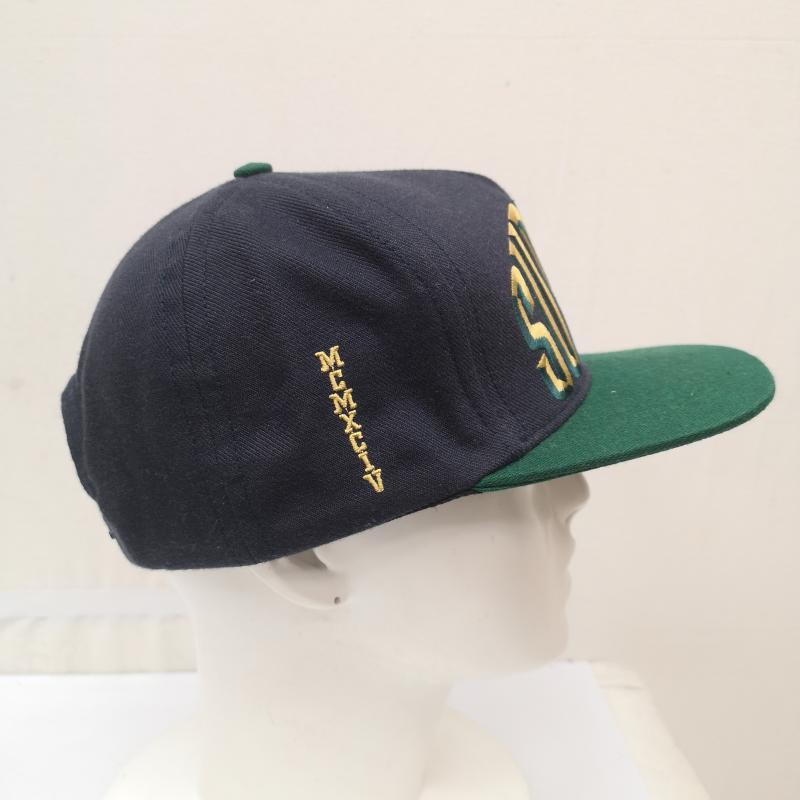 シュプリーム Supreme 帽子 キャップ 12AW Bevelled Logo 5-Panel ロゴ キャップ - 紺 / ネイビー / navy メンズ USED 古着 中古 50164622