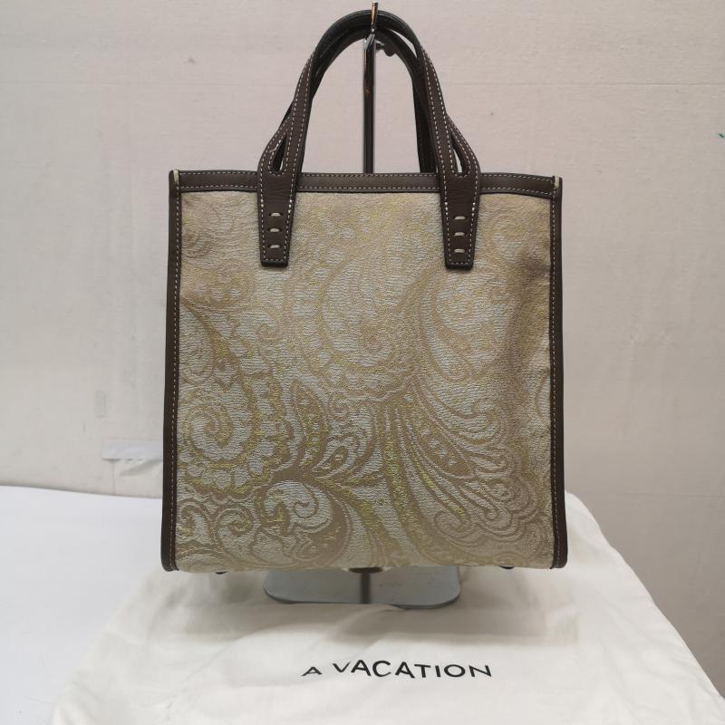 アヴァケーション A VACATION トートバッグ トートバッグ TANK タンク S ペイズリー柄 トートバッグ ハンドバッグ - レディース USED 古着 中古 50164629
