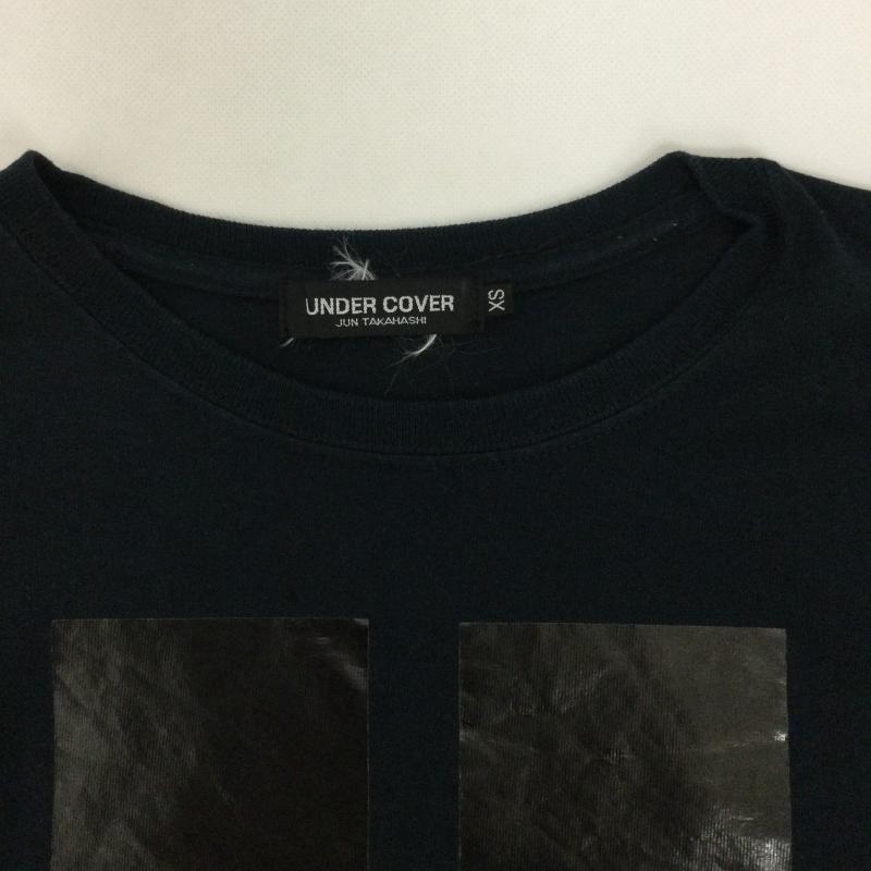アンダーカバー UNDERCOVER Tシャツ 半袖 UNDERCOVER Tシャツ Uロゴ エナメル XS プリント 紺 / ネイビー / navy メンズ USED 古着 中古 50164630