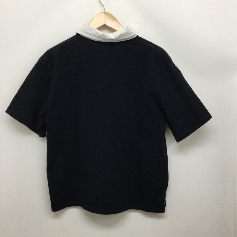 ナンバーナイン NUMBER (N)INE ポロシャツ 半袖 ナンバーナイン ポロシャツ　ラガーシャツ　ワンポイント 1 ワンポイント 紺 / ネイビー / navy メンズ USED 古着 中古 50164638