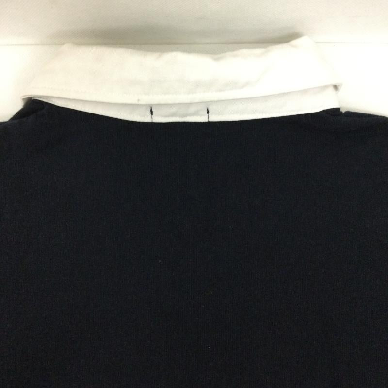 ナンバーナイン NUMBER (N)INE ポロシャツ 半袖 ナンバーナイン ポロシャツ　ラガーシャツ　ワンポイント 1 ワンポイント 紺 / ネイビー / navy メンズ USED 古着 中古 50164638