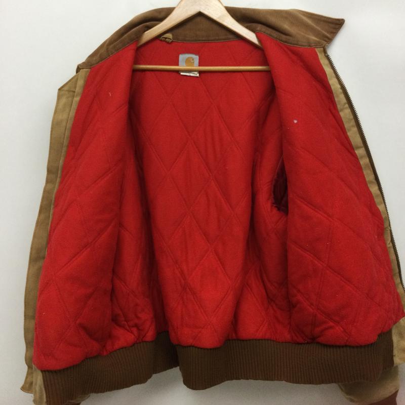 カーハート Carhartt ジャケット、上着 ジャンパー、ブルゾン Carhartt サンタフェジャケット J13 BRN アメリカ製 XXL 無地 ベージュ / ベージュ / beige メンズ USED 古着 中古 50164640