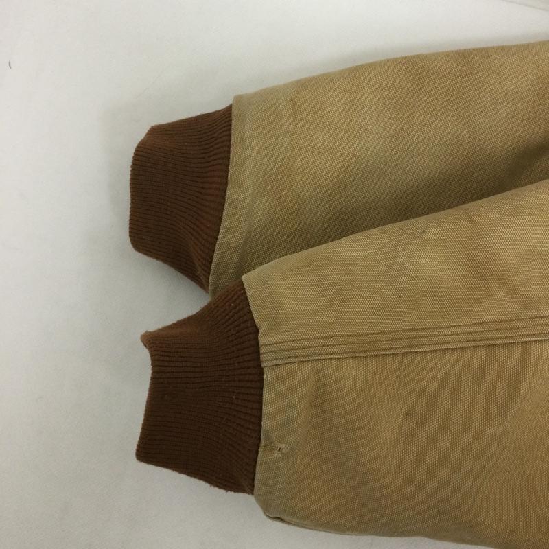 カーハート Carhartt ジャケット、上着 ジャンパー、ブルゾン Carhartt サンタフェジャケット J13 BRN アメリカ製 XXL 無地 ベージュ / ベージュ / beige メンズ USED 古着 中古 50164640