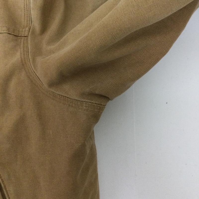 カーハート Carhartt ジャケット、上着 ジャンパー、ブルゾン Carhartt サンタフェジャケット J13 BRN アメリカ製 XXL 無地 ベージュ / ベージュ / beige メンズ USED 古着 中古 50164640