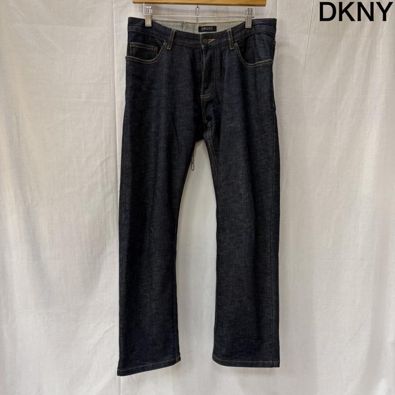 ディーケーエヌワイ DKNY パンツ デニム、ジーンズ ストレートジーンズ indigo 30インチ 30インチ 無地 インディゴ / インディゴ / Indigo メンズ USED 古着 中古 50164641