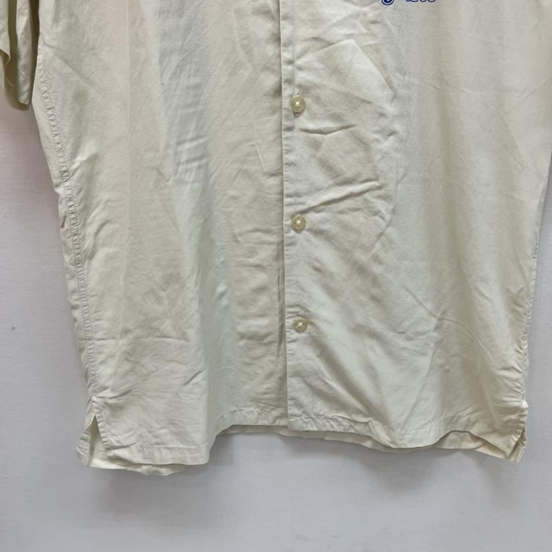 ヒステリックグラマー HYSTERIC GLAMOUR シャツ、ブラウス 半袖 ヒスガール オープンカラーシャツ アロハ 02191AH09 M アイボリー / アイボリー / メンズ USED 古着 中古 50164642