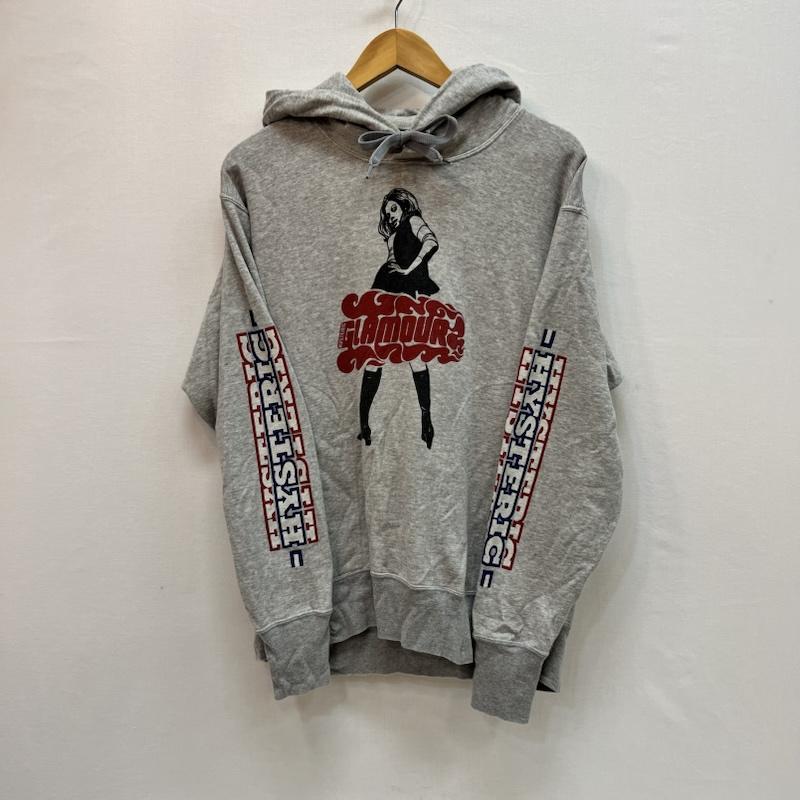ヒステリックグラマー HYSTERIC GLAMOUR パーカー 長袖 ヴィクセンガール スウェットパーカー 02182CF04 M 灰 / グレー / gray メンズ USED 古着 中古 50164644