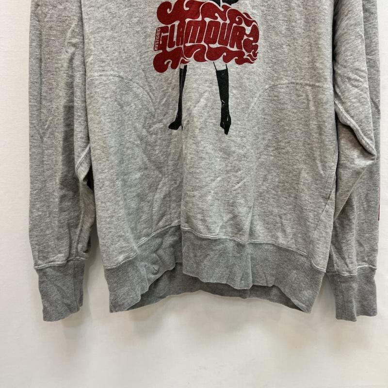 ヒステリックグラマー HYSTERIC GLAMOUR パーカー 長袖 ヴィクセンガール スウェットパーカー 02182CF04 M 灰 / グレー / gray メンズ USED 古着 中古 50164644
