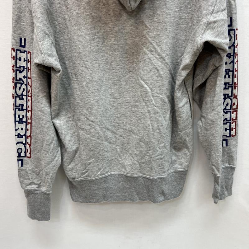 ヒステリックグラマー HYSTERIC GLAMOUR パーカー 長袖 ヴィクセンガール スウェットパーカー 02182CF04 M 灰 / グレー / gray メンズ USED 古着 中古 50164644